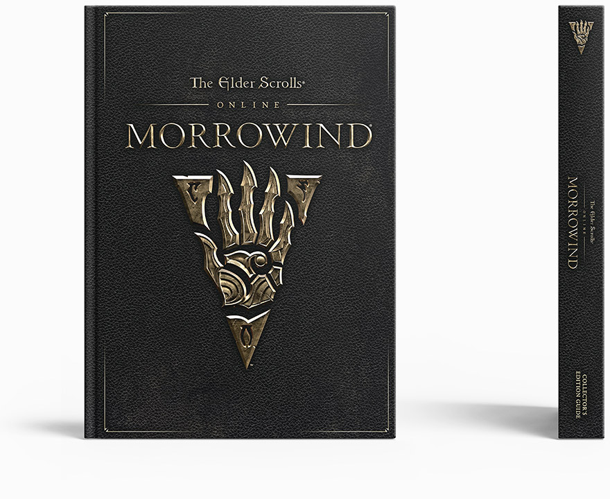 Elder Scrolls Online Morrowind Cover And Spine